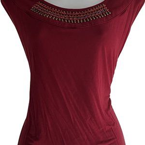 Catherines Cruvy Red Top2X